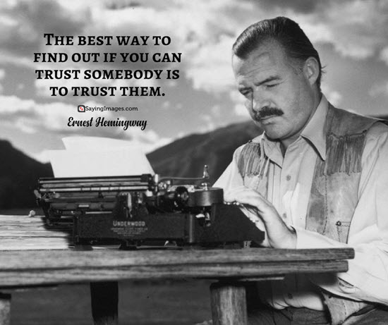 ernest-hemingway-trust-quotes