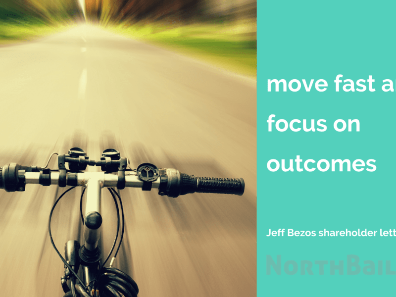 Move fast and focus on&nbsp;outcomes