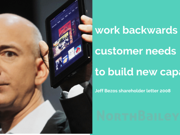 Work backwards from customers needs vs skills forwards&nbsp;approach
